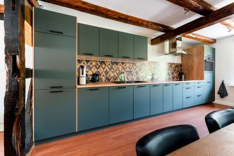 12 Haus am wilde Aar Vakantiehuis keuken Sauerland Duitsland Winterberg.