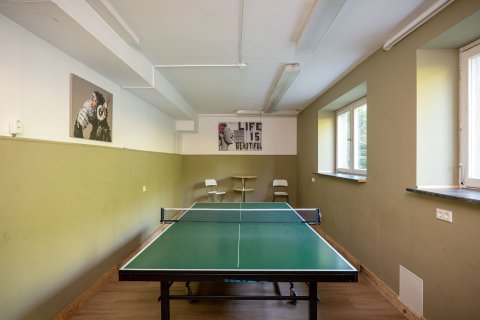 15 Alte Schule Deifeld Vakantiehuis Sauerland Winterberg Duitsland tafeltennistafel.