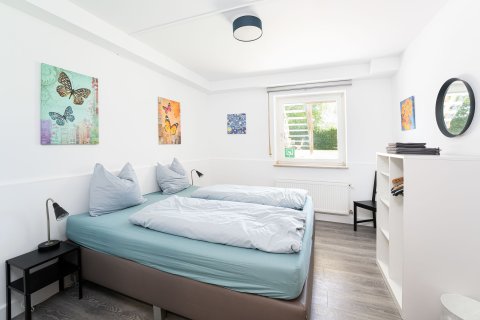 54 Alte Schule Deifeld Schieferhaus Vakantiehuis Sauerland Winterberg Duitsland slaapkamer 12.