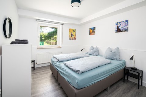 55 Alte Schule Deifeld Schieferhaus Vakantiehuis Sauerland Winterberg Duitsland slaapkamer 13.