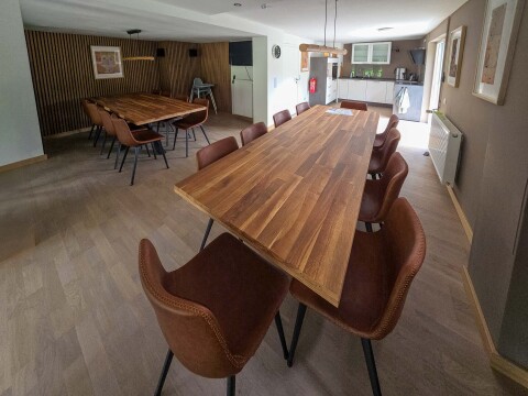 Essbereich 2   Ferienhaus Haus am Bach   Referinghausen