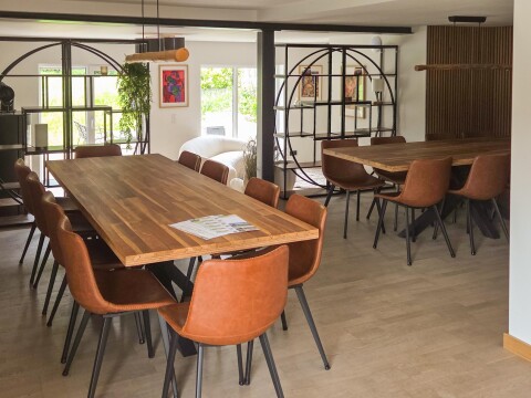 Essbereich 3   Ferienhaus Haus am Bach   Referinghausen
