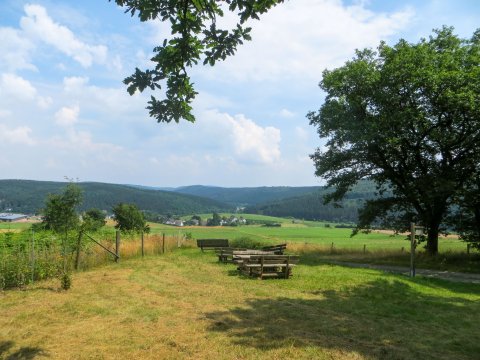 Sauerland natuur wandelen Sauerland Duitsland.